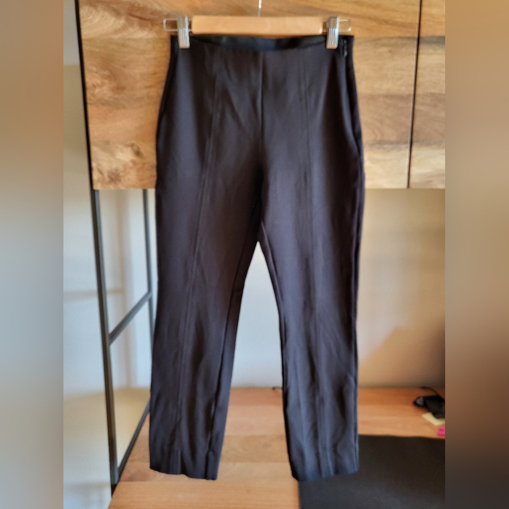 Quince Ultra-stretch Ponte Straight Leg Pant Size Small